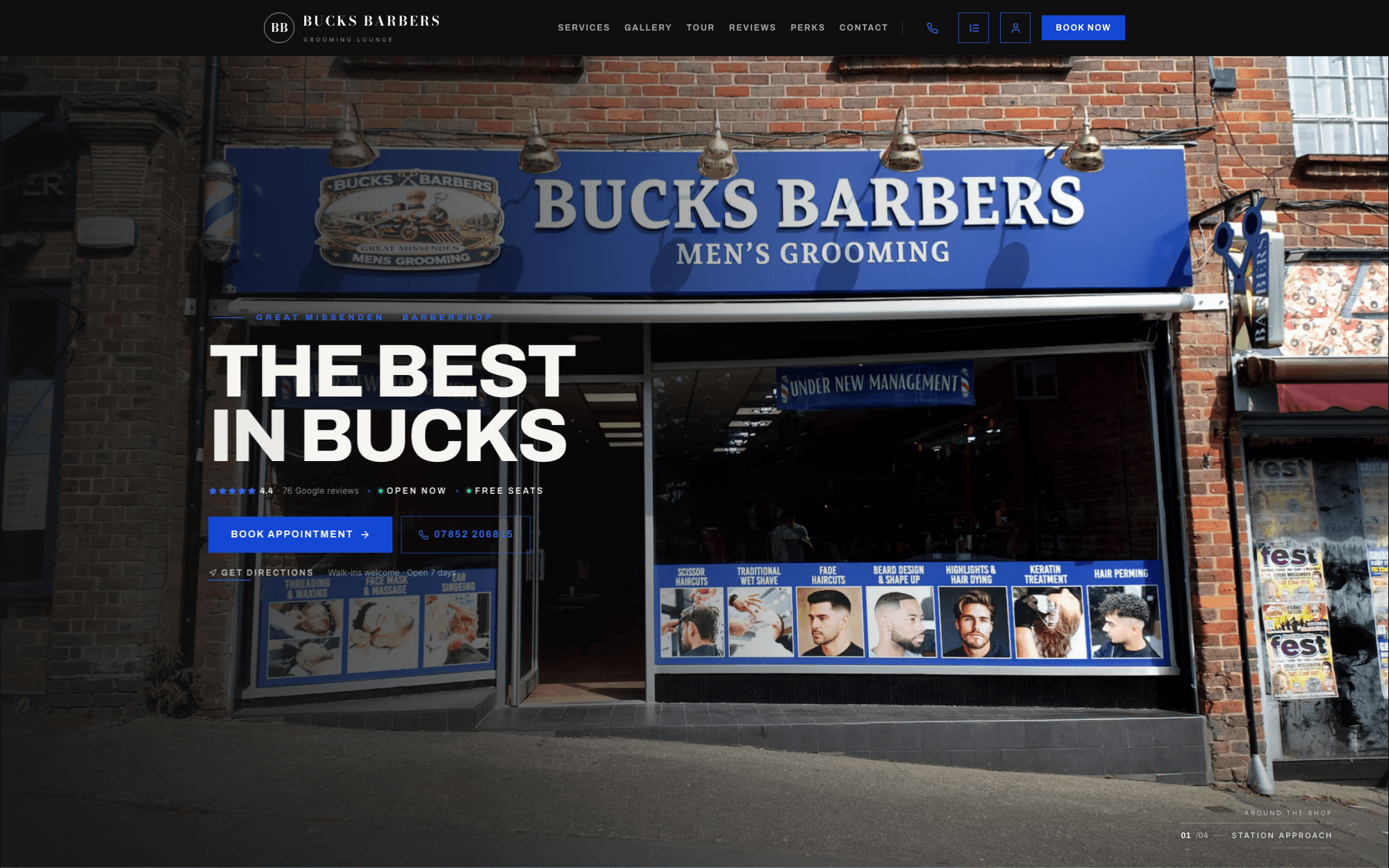 Bucks Barbers — project cover